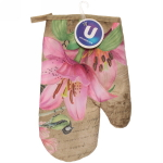 Прихватка-варежка 25*17см «Лилии»