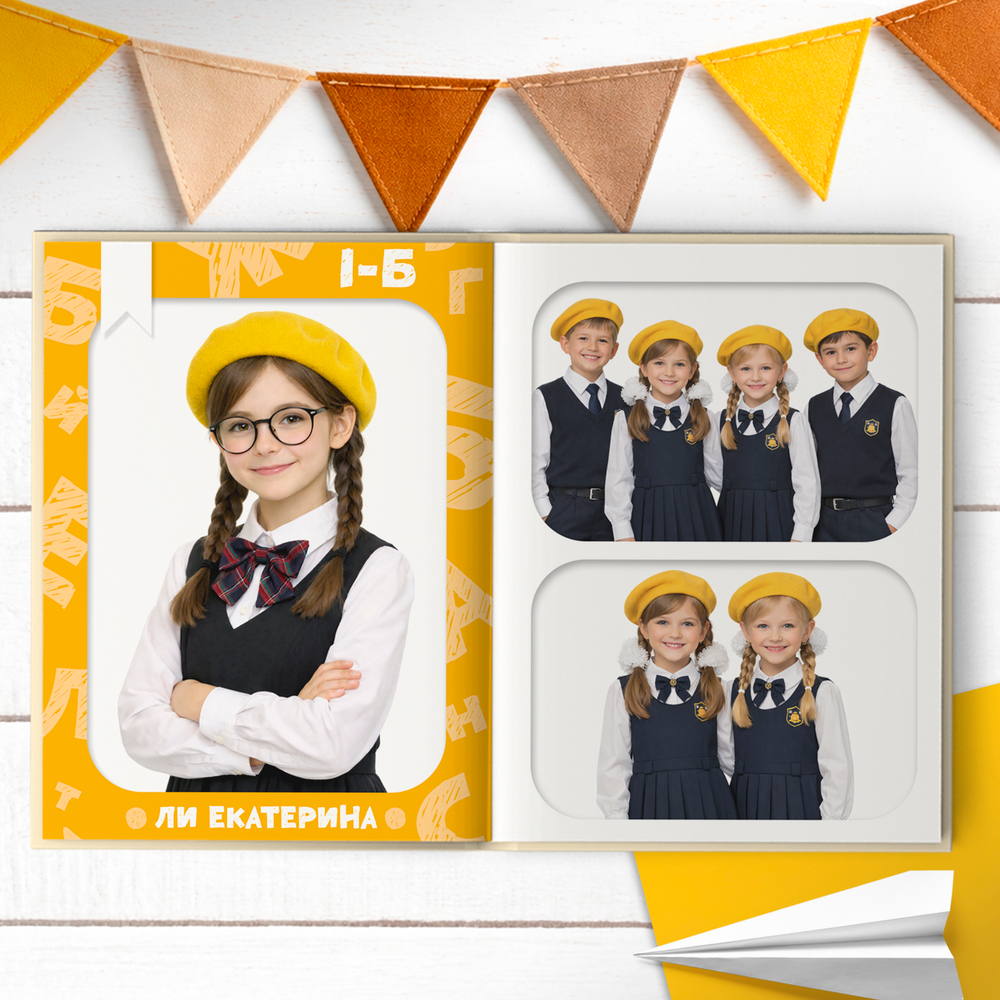 PSD-Шаблон фотокниги "Чёрный кот"