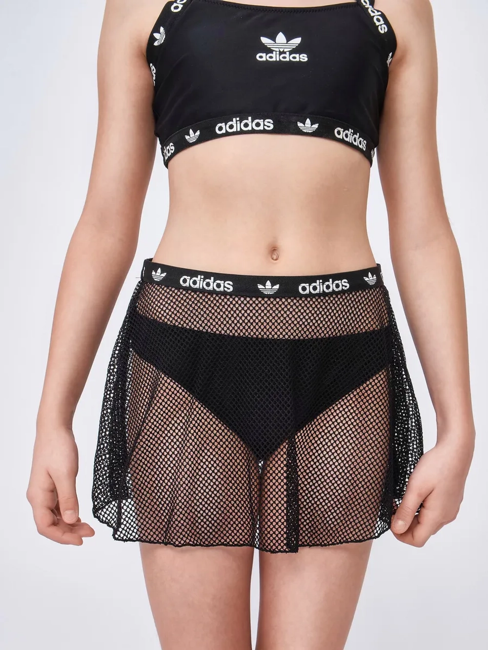 купальник раздельный 3 в 1 с топом и юбка