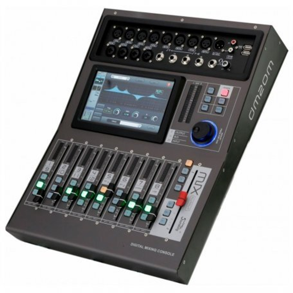 Soundking DM20M Цифровой микшерный пульт, 20 каналов. Встроенный плеер и рекордер. Удаленное управление с iPad.
