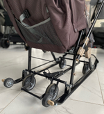 Коляска комбинированная «Ника Детям 7-8K» в ёлочку коричневый (арт. НД7-8K/2)