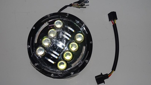 Фара /УАЗ-469, 452/ светодиодная (ближний,дальний,габариты,поворотник) (МИР ТК)