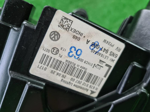 Фара левая VW Polo 6 (2020-н.в.) LED