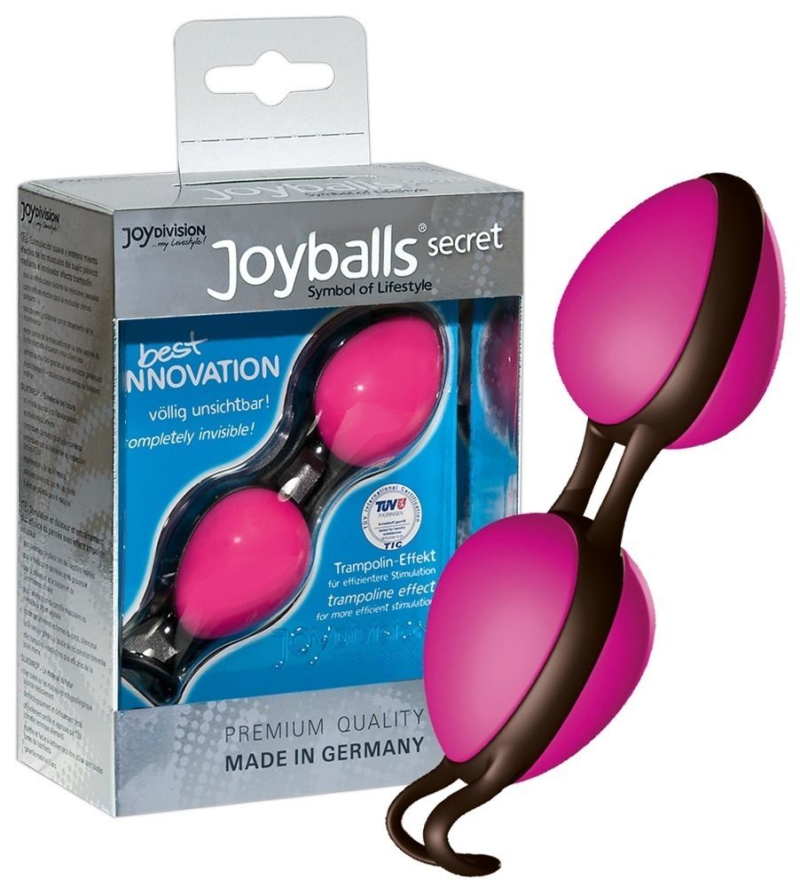 Вагинальные шарики Joyballs Secret розовые