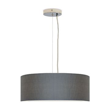 Подвесной светильник 3*Е14 FR5434PL-03GR тёмно-серый Pleating Freya