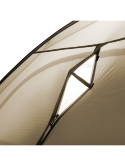 Палатка Naturehike Jiling PRO 2-местная, алюминиевый каркас, сверхлегкая, светло-коричневая