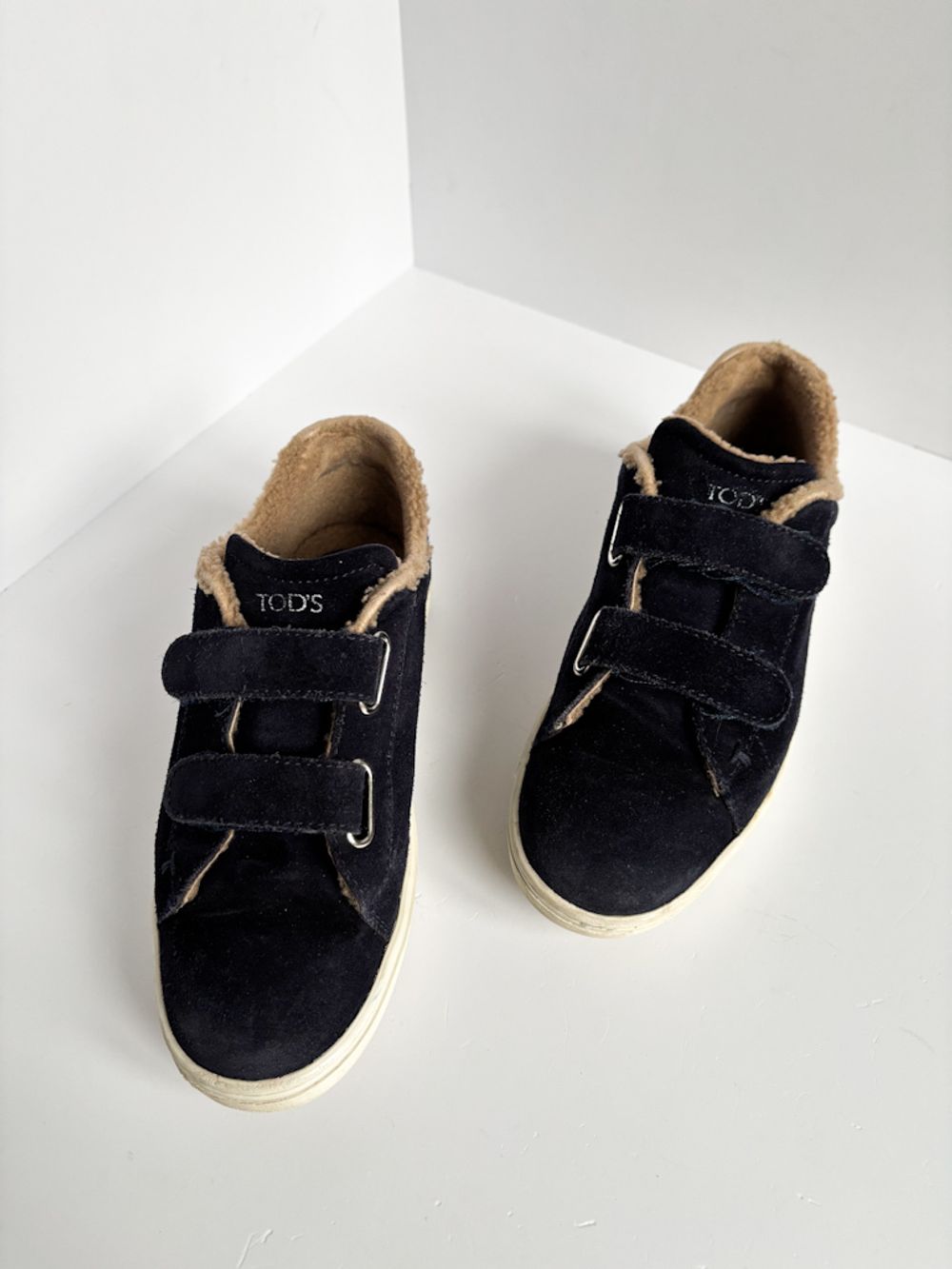 Утепленные замшевые кеды Tod's, 31