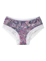 Трусы слипы с кружевом