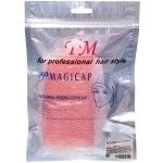 Шапочка силиконовая для мелирования волос «KLEVER», в комплекте с крючком, цвет розовый, 30*23см