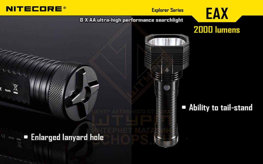 Фонарь Nitecore EAX HAMMER