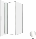 Душевой уголок Allen Brau Priority 90x100 3.31025.00 + 3.31046.00 прозрачный/хром