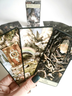 Таро Черный Гримуар (Некрономикон) (RUS), без рамки