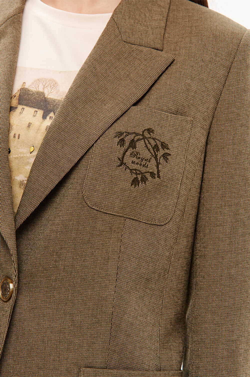 1945 Жакет женский (табак)