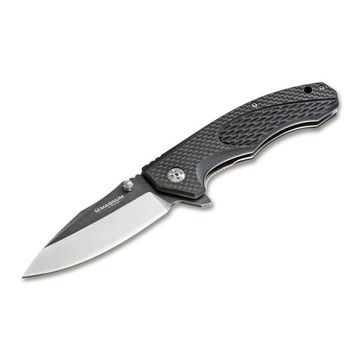 Складной нож Boker 01SC057 Omen c клинком из стали 440A, рукоять карбон / G10 laminate