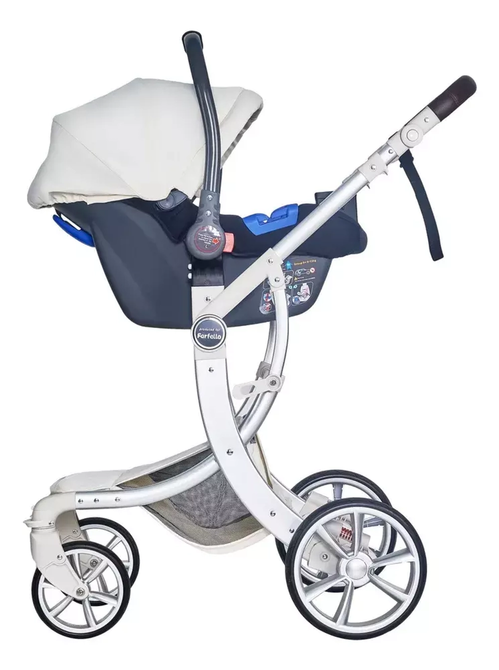 Коляска трансформер Aimile Original Autumn (Молочный / Milk, арт.АА-5)