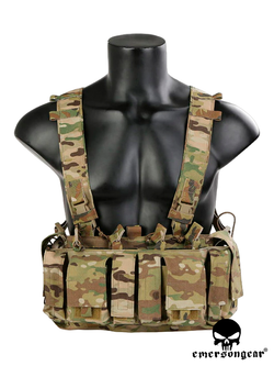 Разгрузочная система EmersonGear MF style UW Gen IV Tactical Chest Rig (EM7329MC). Мультикам