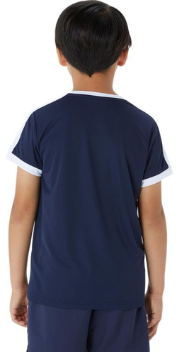 Футболка для мальчика теннисная Asics Boys Tennis Short Sleeve - небесный