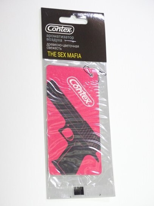 Ароматизатор подвесной  THE SEX MAFIA  Древесно-цветочная свежесть (Contex)