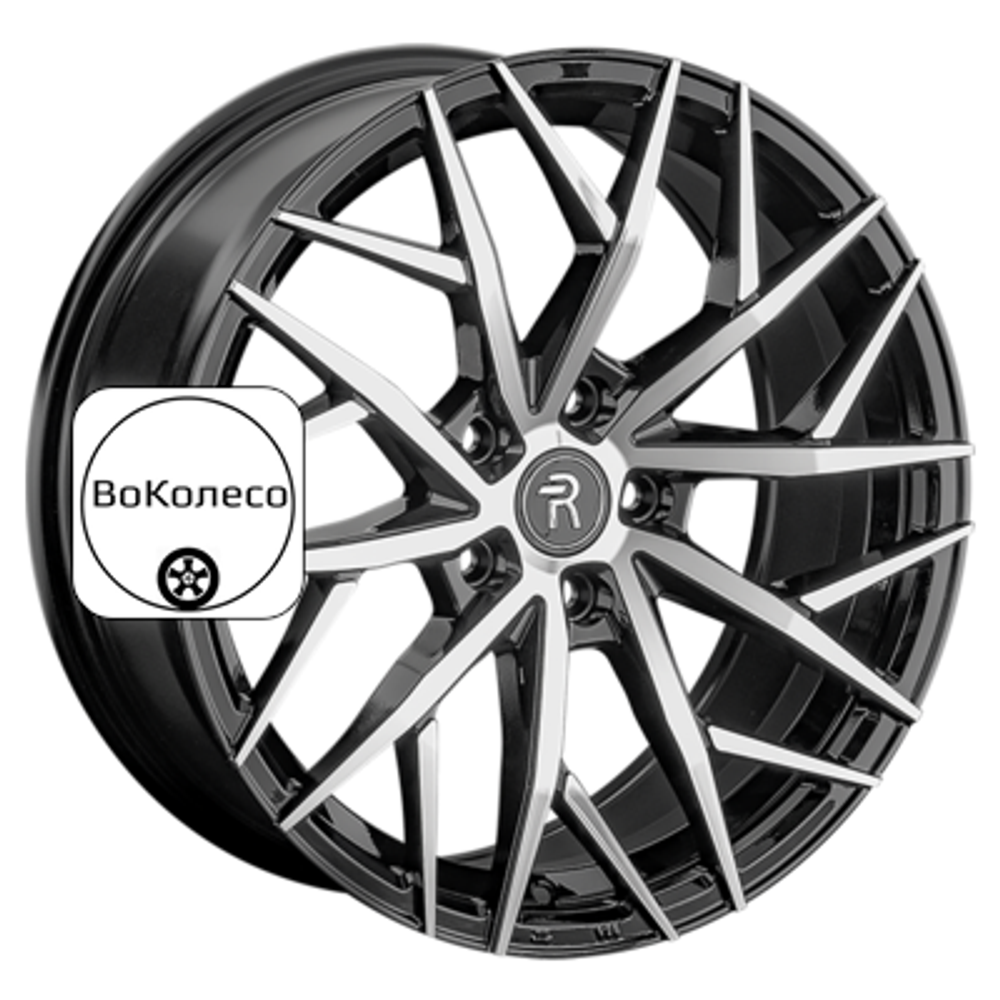 8x18/5x114,3 ET30 D60,1 LX173 BKF (конус, C570) Replay