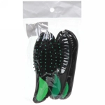 Расчески в наборе 3шт «Мини», цвет основной черный, упаковка пакет, микс 3 расцветки