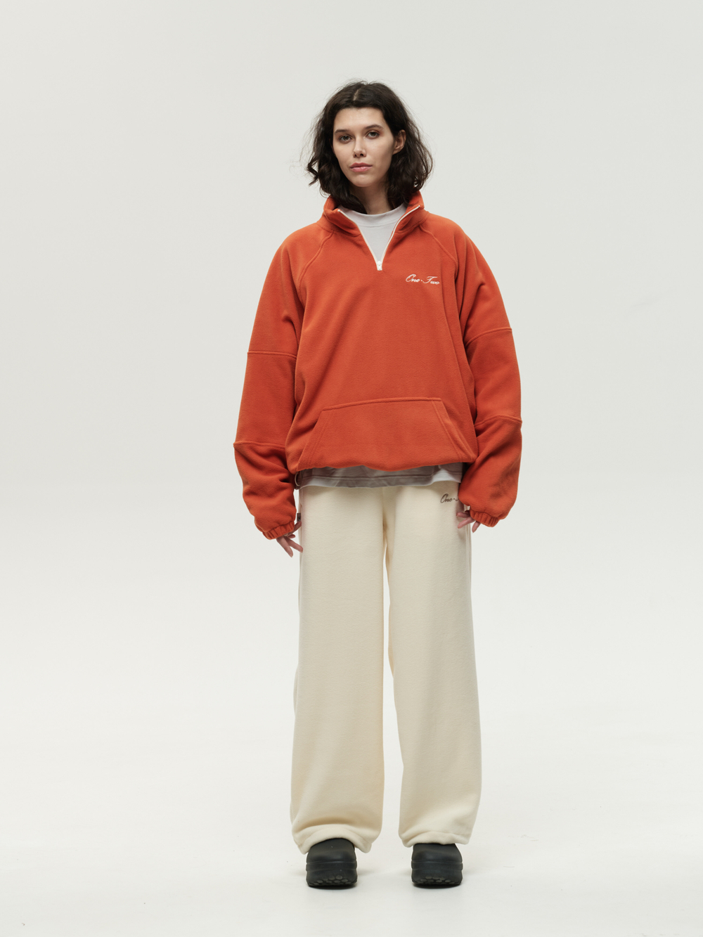 Drawstring Sweatpants Cream