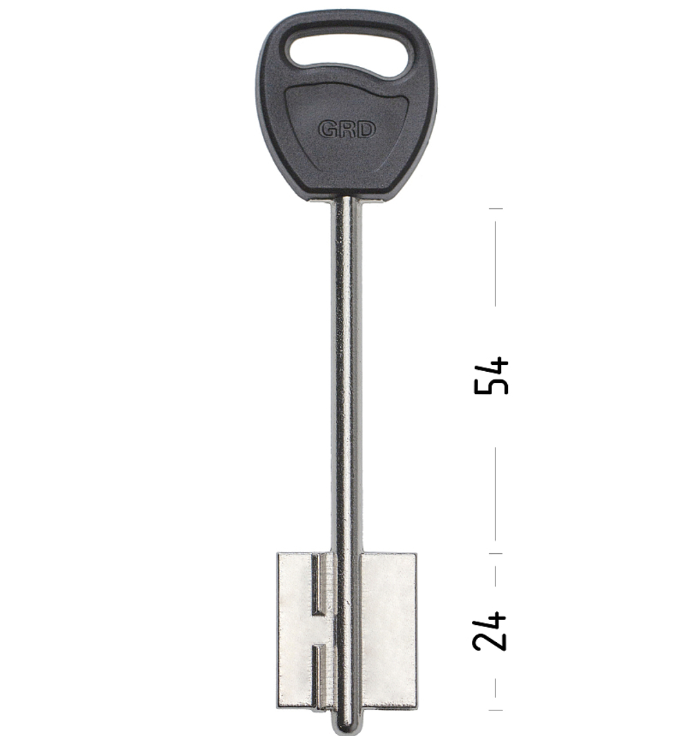 Заготовка сувальдного ключа 10659 GRD13DP