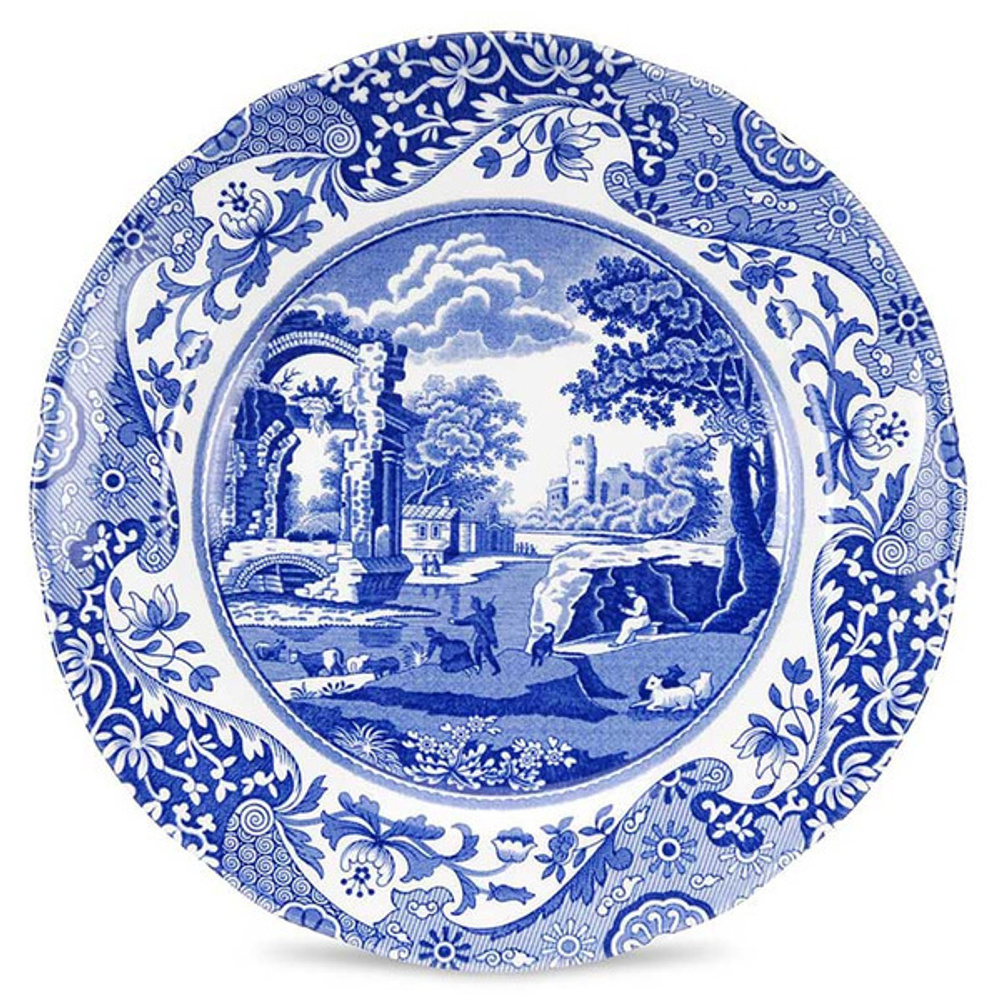 Тарелка закусочная 20см Spode Голубая Италия