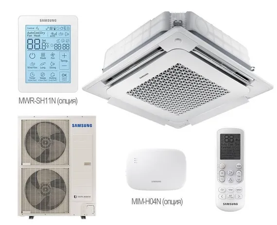 Кассетная сплит-система Samsung AC140NN4DKH/EU/AC140BXADGH/AF