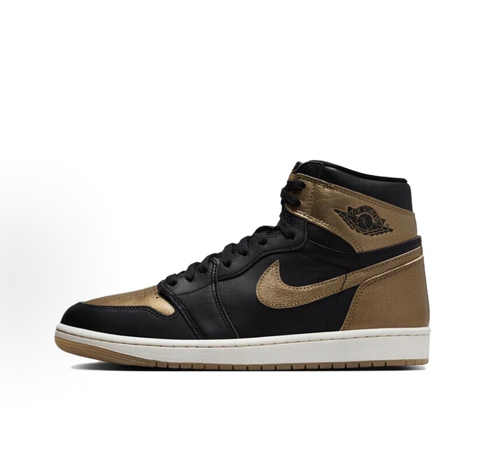 Air Jordan 1 Retro High OG Black Metallic Gold