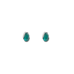 Серьги пусеты Ciclon DAILA TURQUESA A232613-12 G/S