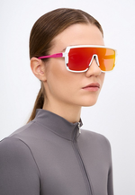 Спортивные очки HILX Youngblood Matt White / Red Lens