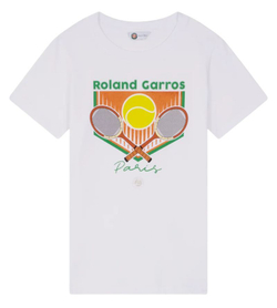 Мужская теннисная футболка Roland Garros Sullivan T-Shirt - белый