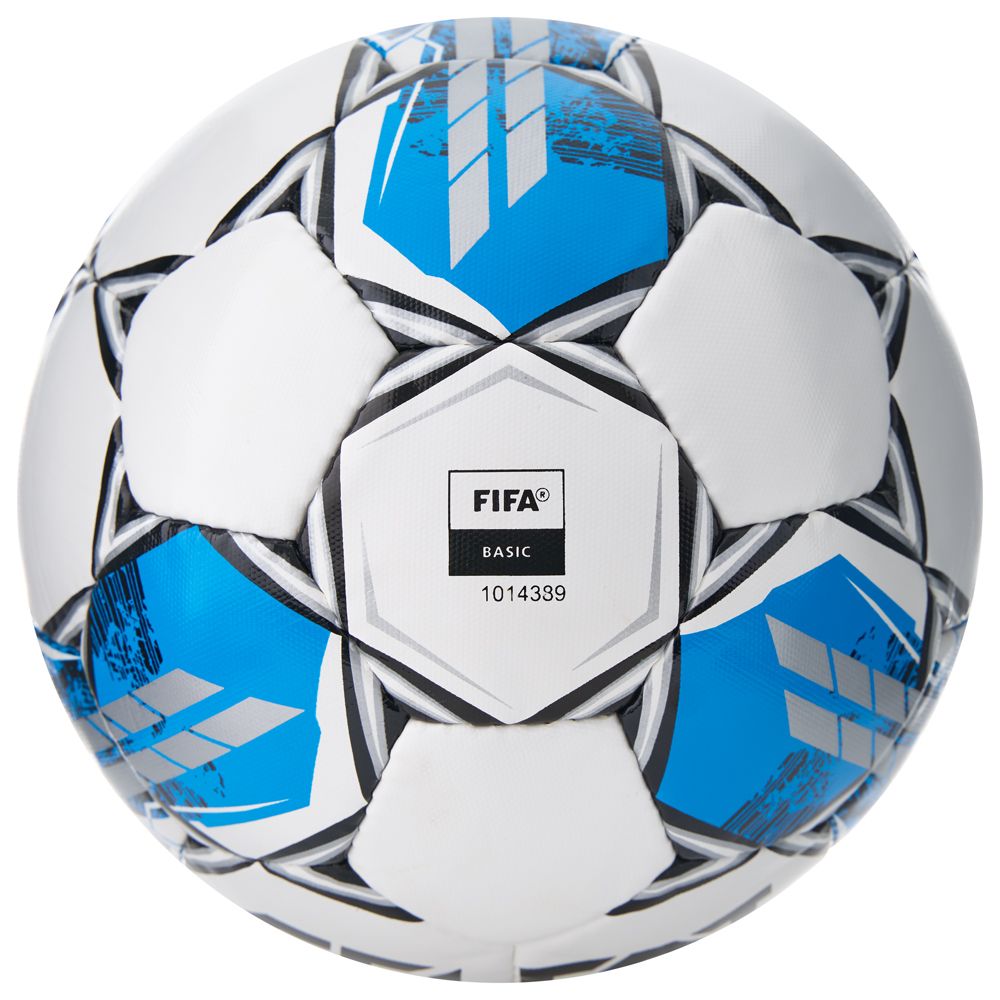 Мяч футб. SELECT Finale V25, 3855160584, р.5, FIFA Basic, 32п, ПУ, руч. сш, бело-синий