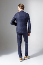 Костюм SLIM FIT из ткани в клетку