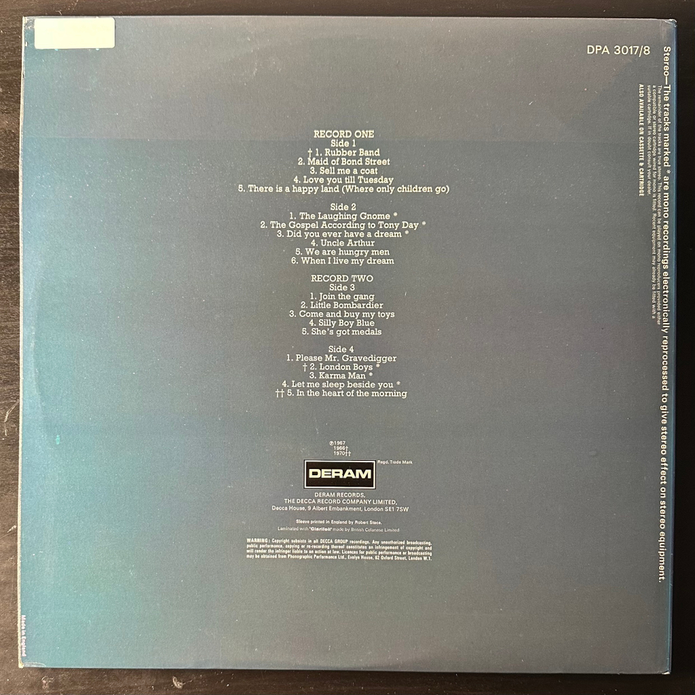 David Bowie ‎– Images 2LP (Англия 1975г.)
