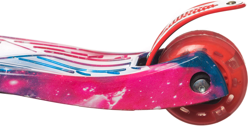 Самокат детский трехколесный Игрокат складной Dino Print Cosmo