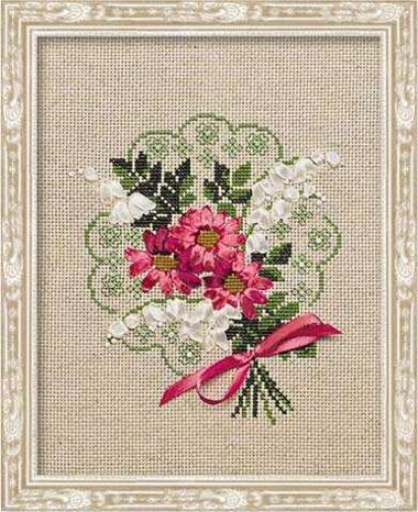 "Букет любви"-1074 вышивка