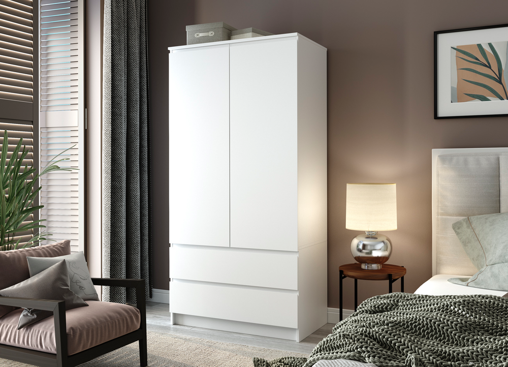 Шкаф Мори МШ 900.1 Белый