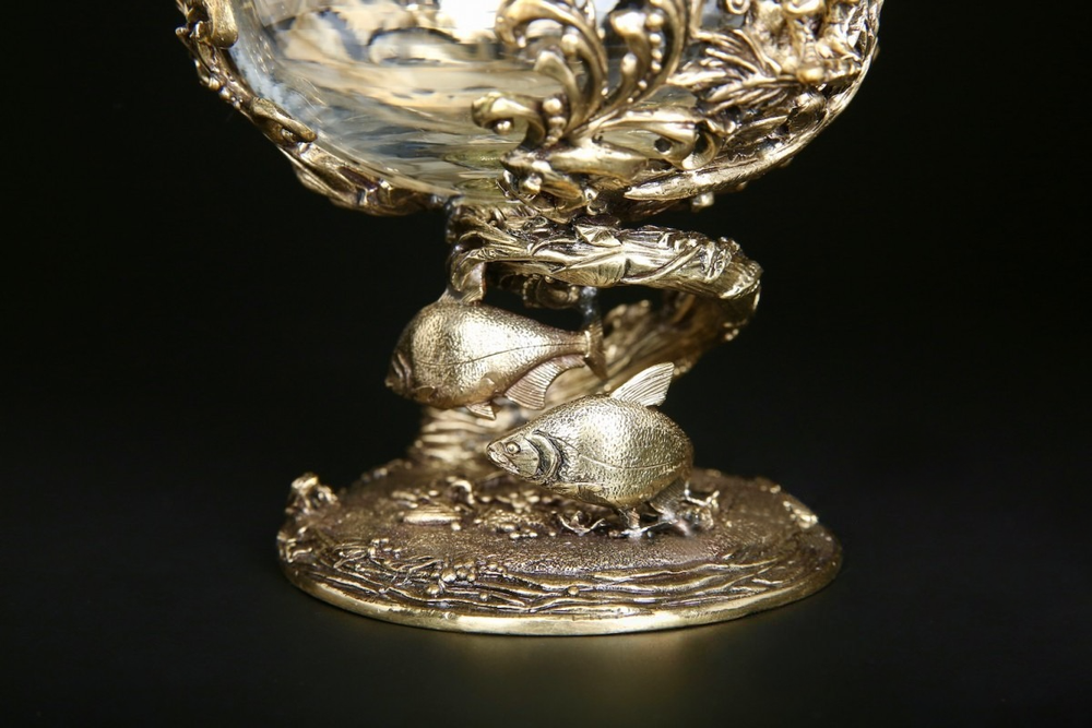 Бокал для коньяка "Рыбалка Элит" Лещи