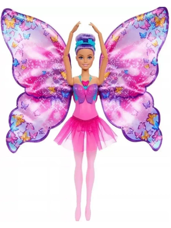 Набор Кукла Барби Волшебные крылышки 2 в 1 HXJ10