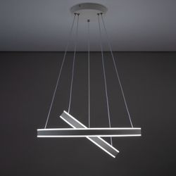 Citilux Дуэт CL719640 LED Люстра подвесная с пультом Белая