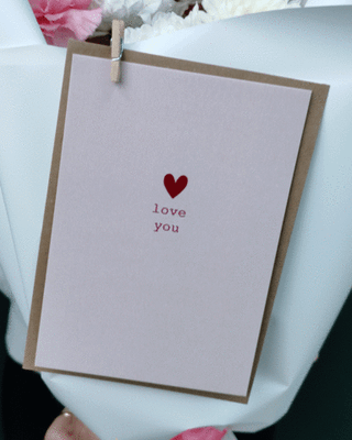 Открытка Love You