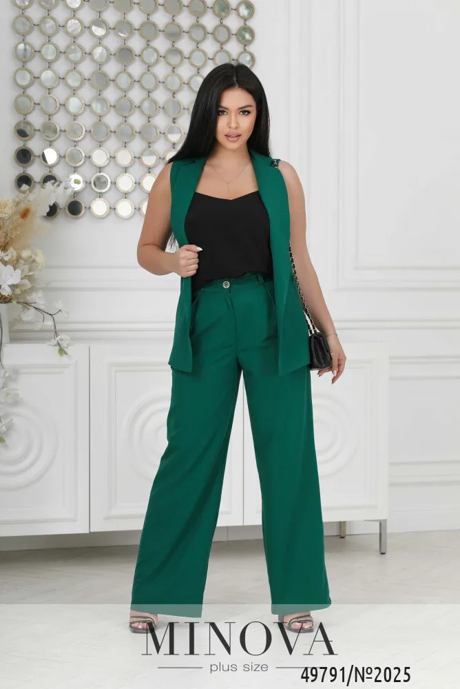 Костюм 2025-зеленый Minova