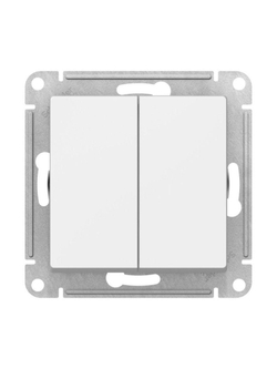 Переключатель 2-кл. AtlasDesign (сх. 6/2) 10AX механизм лотос SE ATN001365