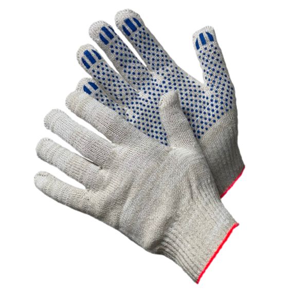 Перчатки хб с ПВХ 1/5 1/4