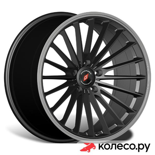 IFG36 8x18/5*120 D72.6 ET30 Black Machined Lip