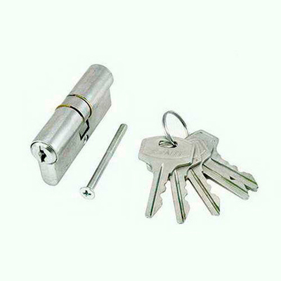 Цилиндр Зенит МЦ  1-5-70 цинк кл/кл  д/врезных замков