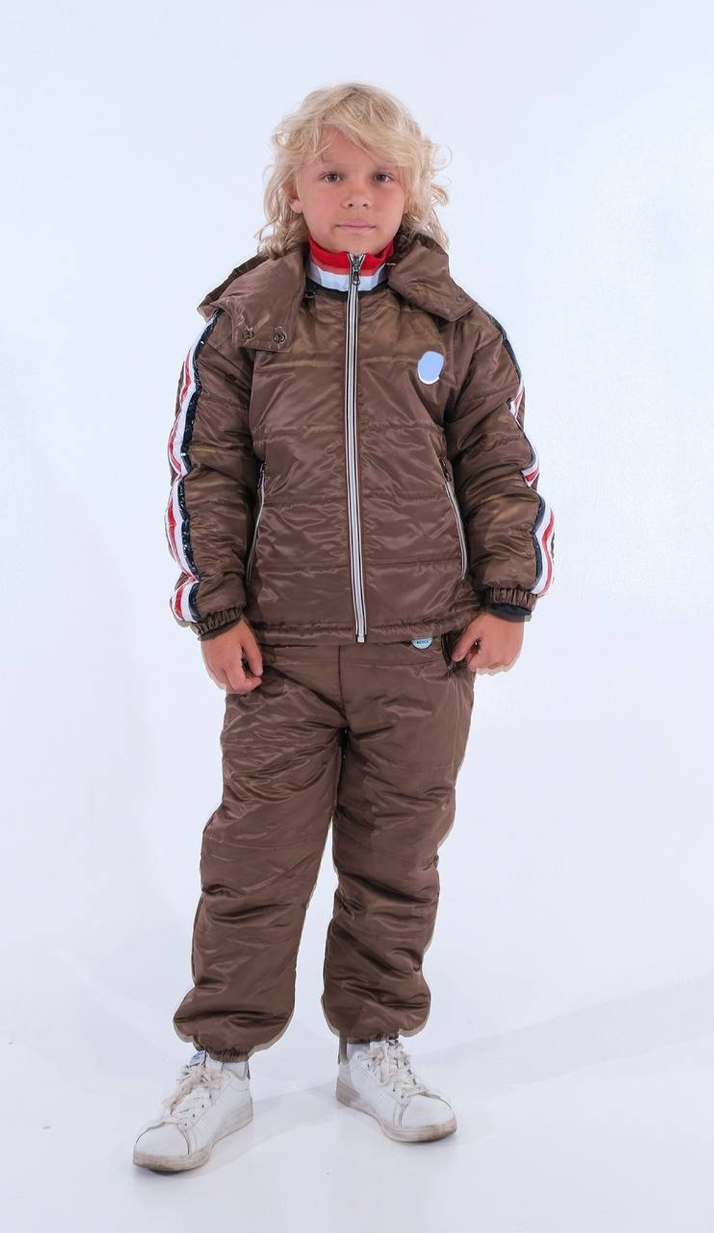 Детский костюм Buba Moncler (brown)