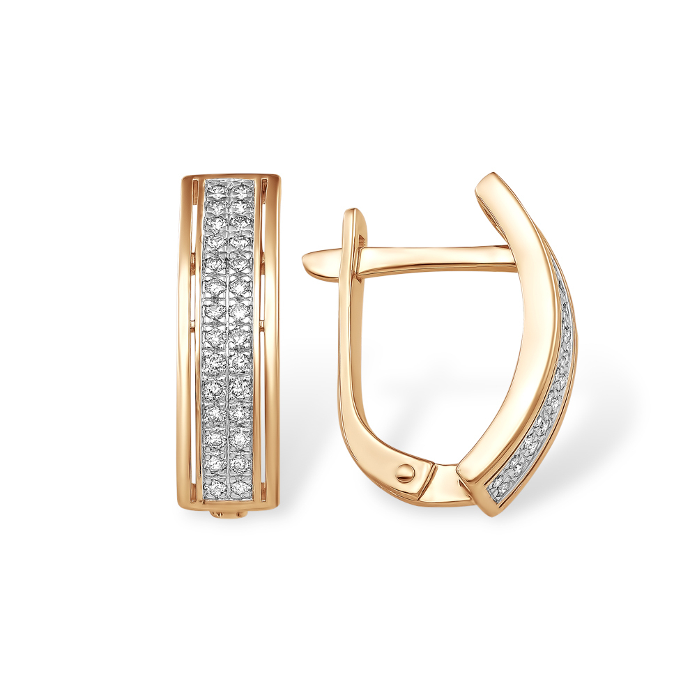 Серьги из золота 585 пробы