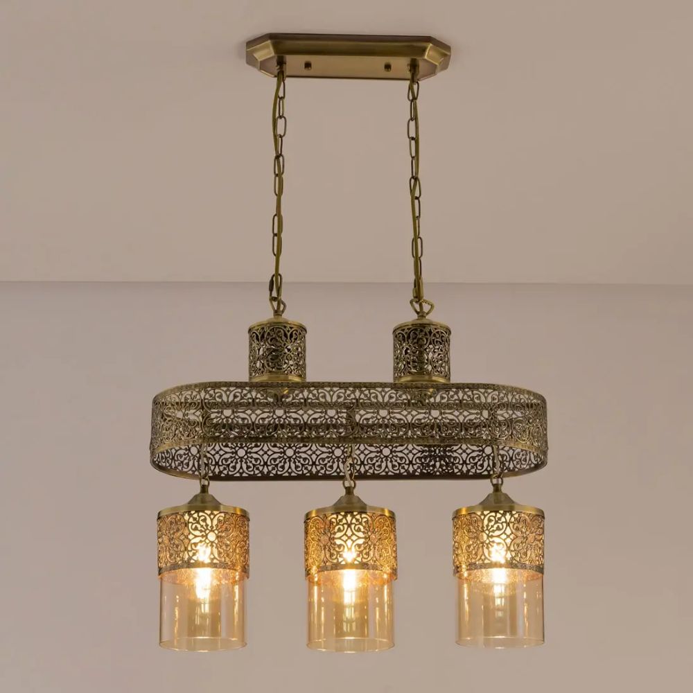 Citilux Эмир CL467233 Люстра подвесная Бронза